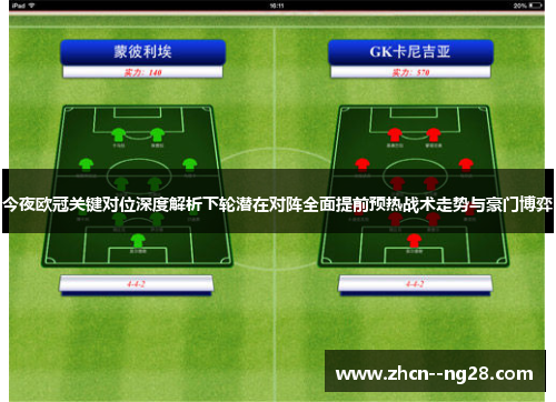 今夜欧冠关键对位深度解析下轮潜在对阵全面提前预热战术走势与豪门博弈
